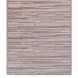vidaXL Outdoor Carpet ARAKIL Brown 120x180 cm PP Balcony Rug Outdoor Blanket
