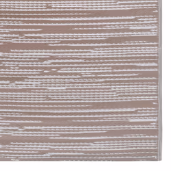 vidaXL Outdoor Carpet ARAKIL Brown 120x180 cm PP Balcony Rug Outdoor Blanket - Additional view 4