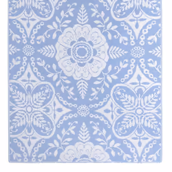 vidaXL Outdoor Carpet ARAKIL Baby Blue 190x290 cm PP Balcony Rug Outdoor Blanket