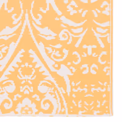 vidaXL Outdoor Carpet ARAKIL Orange and White 120x180 cm PP Rug Outdoor Blanket - Additional view 4