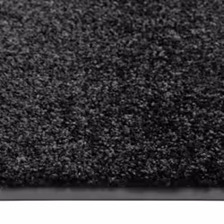 vidaXL Doormat Washable Black Home Garden Barrier Entrance Rug for Front Door - Additional view 4