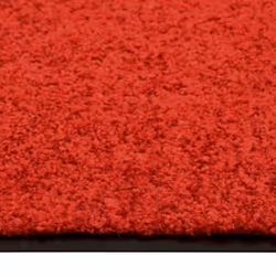 vidaXL Doormat Washable Red Home Garden Barrier Entrance Rug for Front Door - Additional view 4