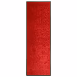 vidaXL Doormat Washable Red Home Garden Barrier Entrance Rug for Front Door