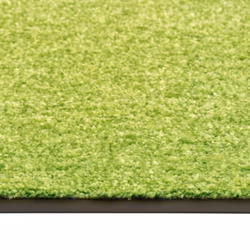 vidaXL Doormat Washable Green Home Garden Barrier Entrance Rug for Front Door