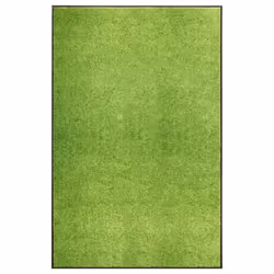 vidaXL Doormat Washable Green Home Garden Barrier Entrance Rug for Front Door