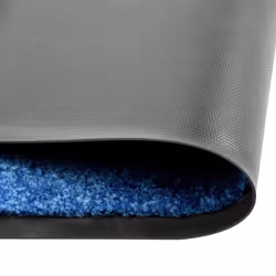 vidaXL Doormat Washable Blue Home Garden Barrier Entrance Rug for Front Door
