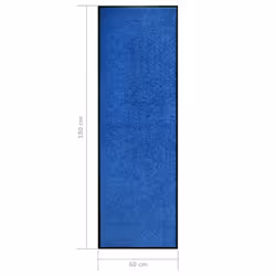 vidaXL Doormat Washable Blue Home Garden Barrier Entrance Rug for Front Door - Additional view 5