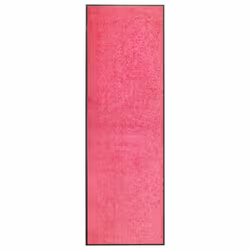 vidaXL Doormat Washable Pink Home Garden Barrier Entrance Rug for Front Door