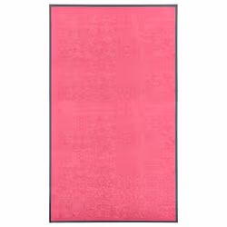vidaXL Doormat Washable Pink Home Garden Barrier Entrance Rug for Front Door
