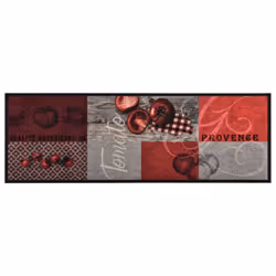 vidaXL Kitchen Floor Mat Washable Tomato 60x180 cm Hallway Rug Kitchen Runner - Additional view 2