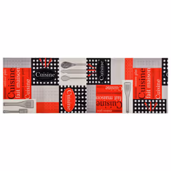 vidaXL Kitchen Floor Mat Washable Cuisine 60x180 cm Hallway Rug Kitchen Runner - Additional view 2