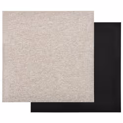 vidaXL 20x Carpet Floor Tiles 5 mÂ² 50x50 cm Light Beige Flooring Mat Bedroom