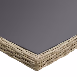 VidaXL 310141 outdoor table Black, Brown - Additional view 5