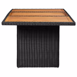 VidaXL 310144 outdoor table Black