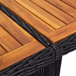 VidaXL 310144 outdoor table Black - Additional view 5