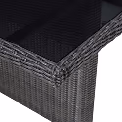 VidaXL 310145 outdoor table Black - Additional view 4