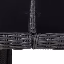 VidaXL 310145 outdoor table Black - Additional view 5