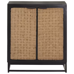 vidaXL Solid Mango Wood Sideboard Standing Lowboard Industrial Side Cabinet