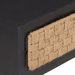 vidaXL Solid Mango Wood Coffee Table Wooden Couch Accent Desk Living Room - Additional view 4