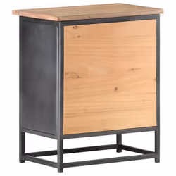 VidaXL 323501 nightstand/bedside table Grey - Additional view 4