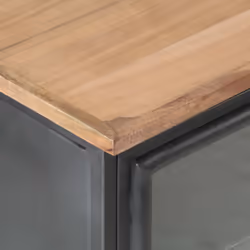 VidaXL 323501 nightstand/bedside table Grey - Additional view 5