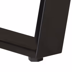 vidaXL Solid Acacia Wood Desk with Live Edges Wooden Computer Office Table - Additional view 5