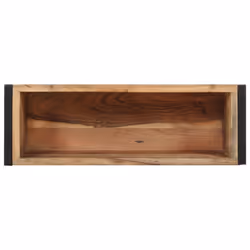 vidaXL Planter Solid Reclaimed Wood Plant Tray Flower Box Garden Raised Bed - Additional view 4