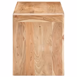 vidaXL Solid Acacia Wood Bench Hall Entryway Indoor Dining Seat Furniture