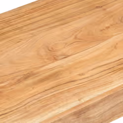 vidaXL Solid Acacia Wood Bench Hall Entryway Indoor Dining Seat Furniture - Additional view 5
