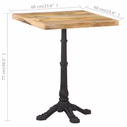 VidaXL 321084 kitchen/dining table Square shape - Additional view 6