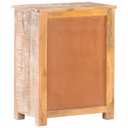 vidaXL Rough Acacia Wood Sideboard 61cm Home Organiser Side Cabinet Cupboard - Additional view 4