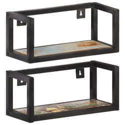 VidaXL 320668 shelve Wood, Iron