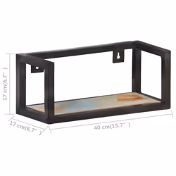 VidaXL 320668 shelve Wood, Iron - Additional view 7