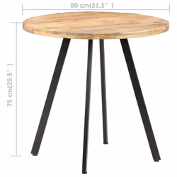 VidaXL 320483 kitchen/dining table - Additional view 4