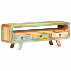 vidaXL Solid Reclaimed Wood TV Cabinet Sideboard Stereo Media Stand TV Unit - Additional view 7