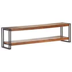 vidaXL TV Cabinet Solid Reclaimed Wood TV Storage Stand Wooden Stereo Lowboard - Additional view 6