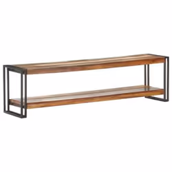 vidaXL TV Cabinet Solid Reclaimed Wood TV Storage Stand Wooden Stereo Lowboard - Additional view 7