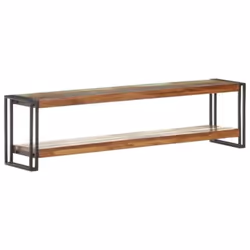 vidaXL TV Cabinet Solid Reclaimed Wood TV Storage Stand Wooden Stereo Lowboard - Additional view 8