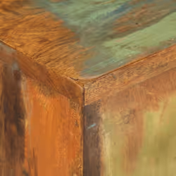 vidaXL Plant Stands Side Tables Rack Sofa Table 2 pcs Solid Reclaimed Wood - Additional view 4