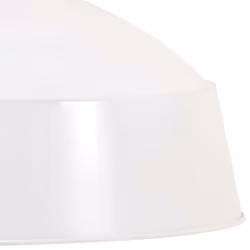 vidaXL Industrial Hanging Lamp 58 cm White E27 Pendant Ceiling Light Bedroom - Additional view 5