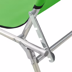 VidaXL 310325 outdoor chair Lounge Padded seat Steel, Polyester Green - Additional view 8
