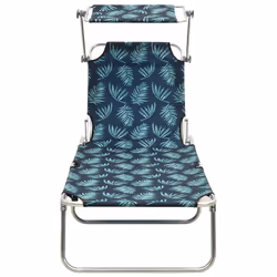 VidaXL 310328 outdoor chair Lounge Padded seat Steel, Polyester Multicolour - Additional view 2