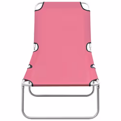 VidaXL 310330 outdoor chair Lounge Padded seat Fabric, Steel Pink - Additional view 2
