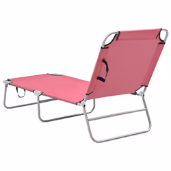 VidaXL 310330 outdoor chair Lounge Padded seat Fabric, Steel Pink - Additional view 4