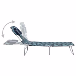 VidaXL 310334 outdoor chair Lounge Padded seat Multicolour