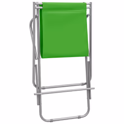 VidaXL 310339 outdoor chair Terrace Polyvinyl chloride (PVC), Steel Green - Additional view 8