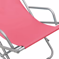 VidaXL 310341 outdoor chair Terrace Polyvinyl chloride (PVC), Steel Pink - Additional view 7