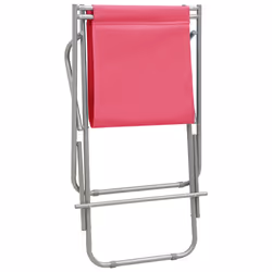 VidaXL 310341 outdoor chair Terrace Polyvinyl chloride (PVC), Steel Pink - Additional view 8