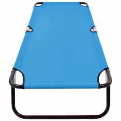 VidaXL 310348 outdoor chair Lounge Padded seat Oxford, Polyvinyl chloride (PVC), Steel Blue, Turquoise - Additional view 5