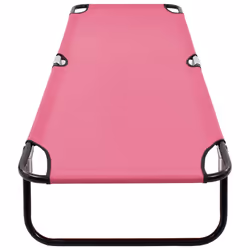 VidaXL 310349 outdoor chair Lounge Padded seat Oxford, Polyvinyl chloride (PVC), Steel Pink - Additional view 5